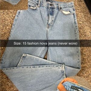 Fashion Nova Classic Denim Jeans